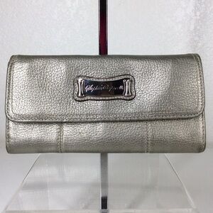 Sophia Caperelli Silver Leather Ladies Wallet